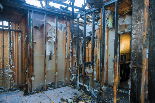 Professional Fire Damage Removal technician working in Dunlap, TN